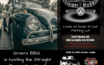 Straight Buggin Car Meet at Gram’s BBQ July 2023