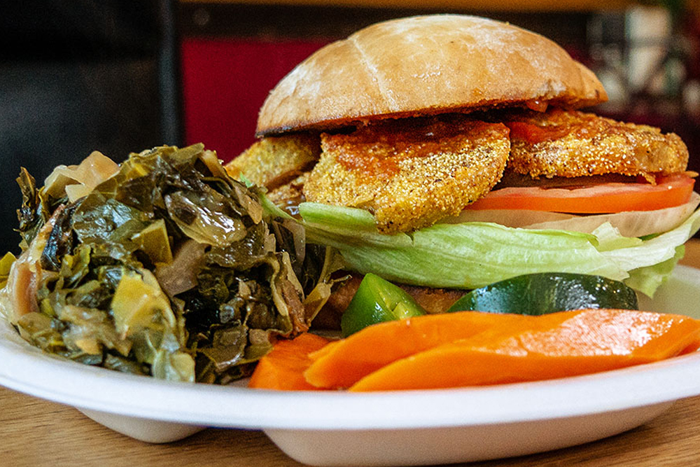 Fried Green Tomato Sandwich